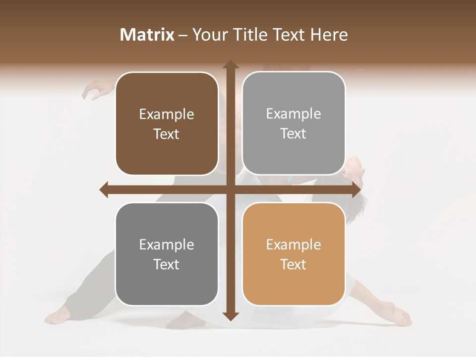 Teenager Posing Style PowerPoint Template