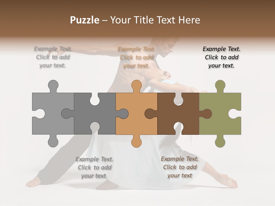 Teenager Posing Style PowerPoint Template