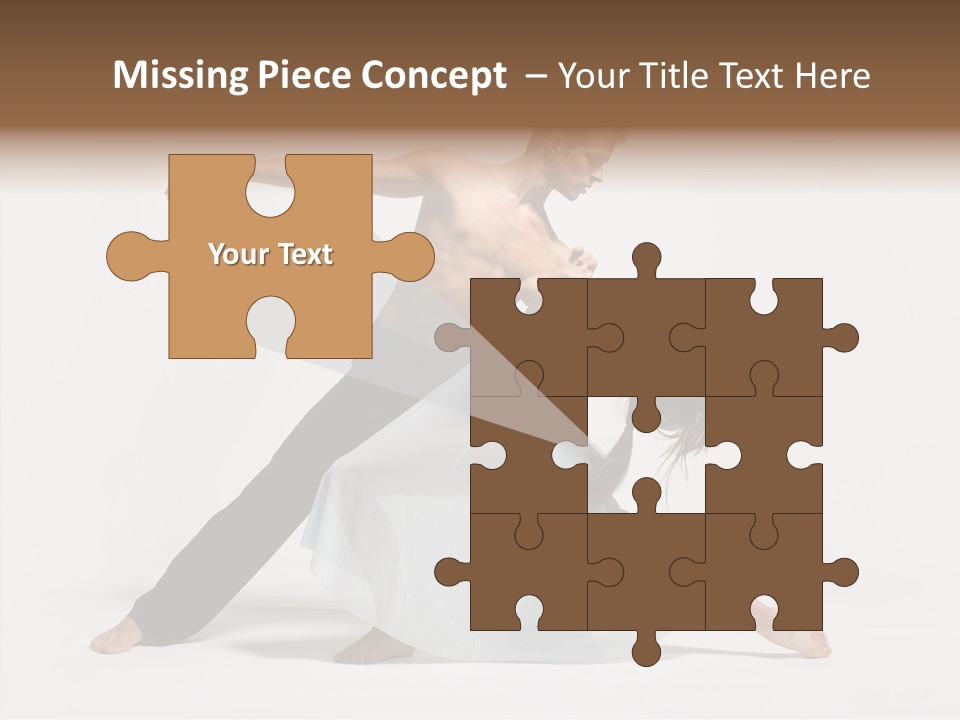 Teenager Posing Style PowerPoint Template