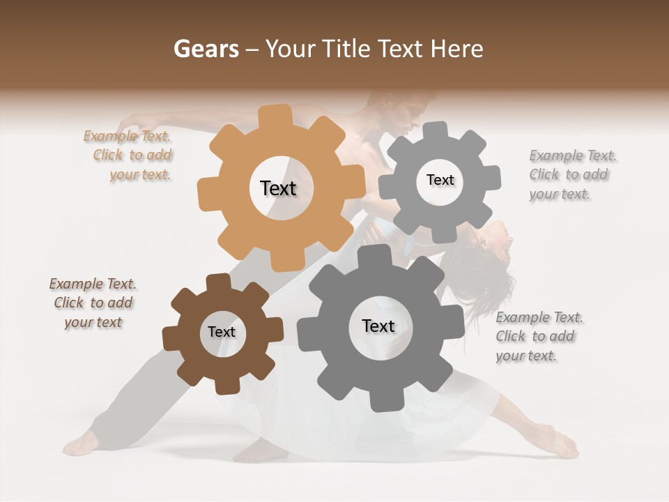 Teenager Posing Style PowerPoint Template