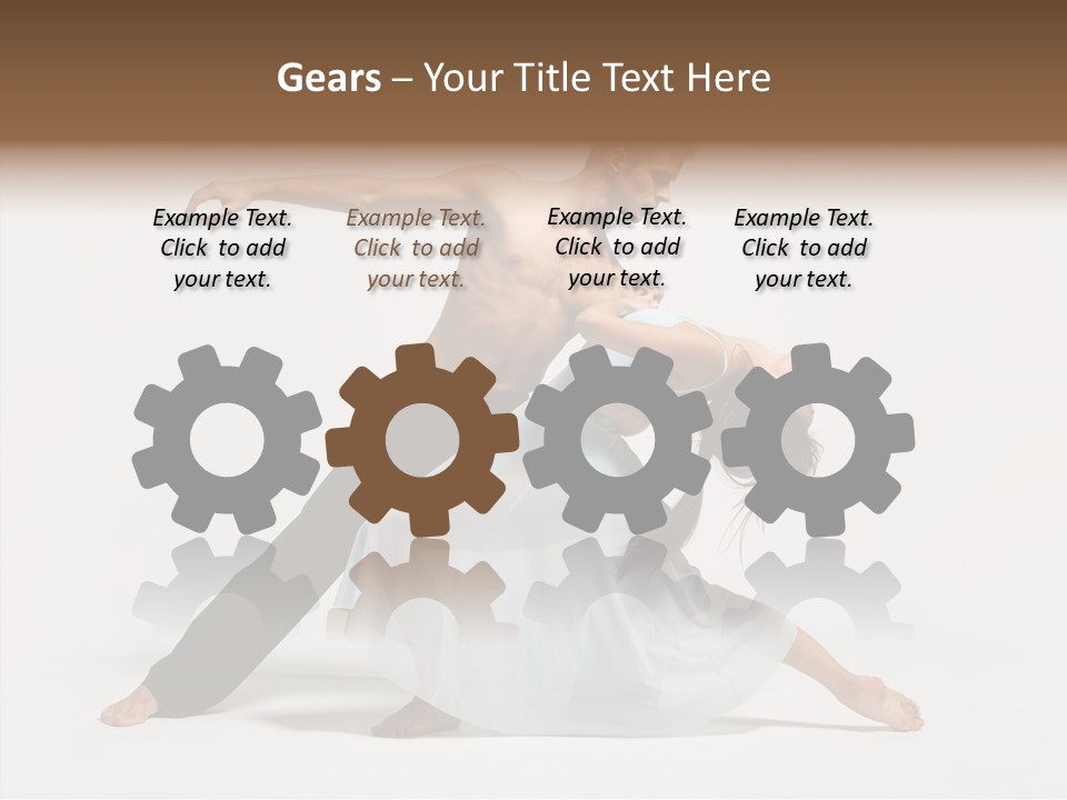 Teenager Posing Style PowerPoint Template