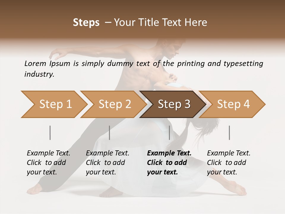 Teenager Posing Style PowerPoint Template