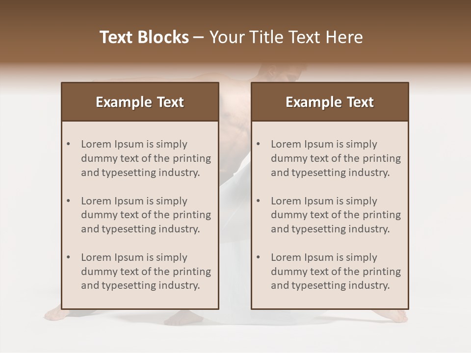 Teenager Posing Style PowerPoint Template