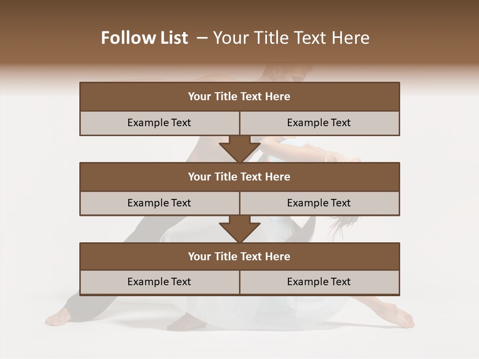 Teenager Posing Style PowerPoint Template