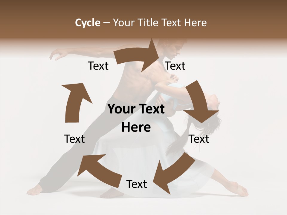 Teenager Posing Style PowerPoint Template