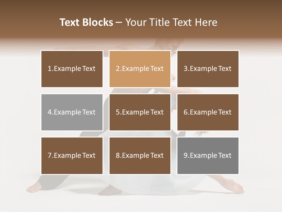 Teenager Posing Style PowerPoint Template