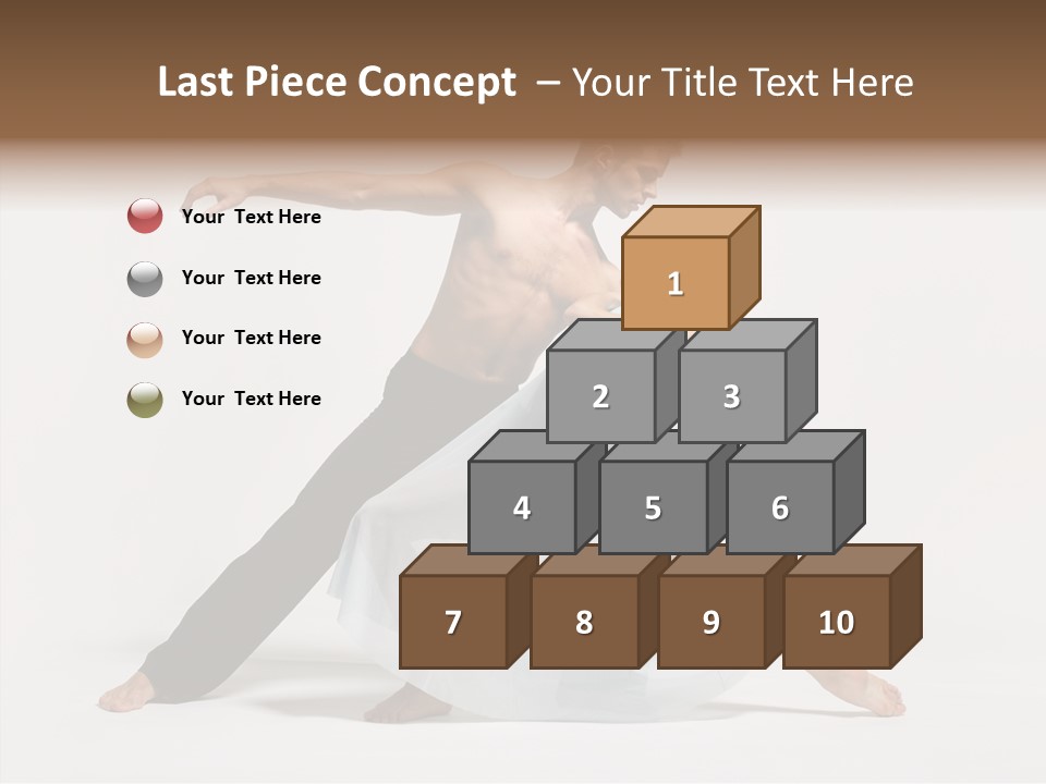 Teenager Posing Style PowerPoint Template