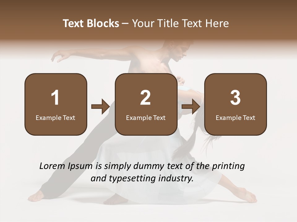 Teenager Posing Style PowerPoint Template