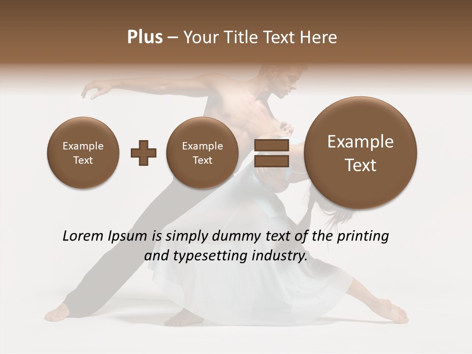 Teenager Posing Style PowerPoint Template