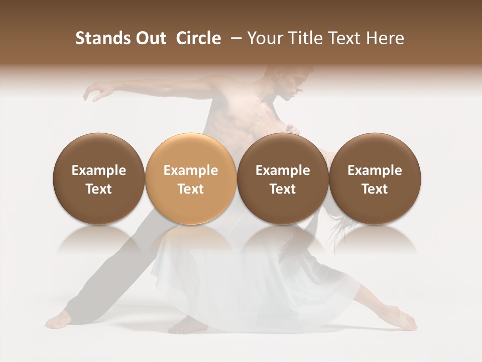 Teenager Posing Style PowerPoint Template