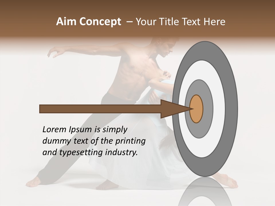 Teenager Posing Style PowerPoint Template