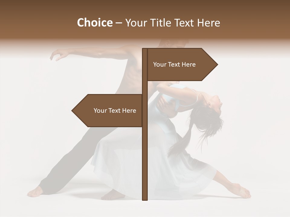 Teenager Posing Style PowerPoint Template