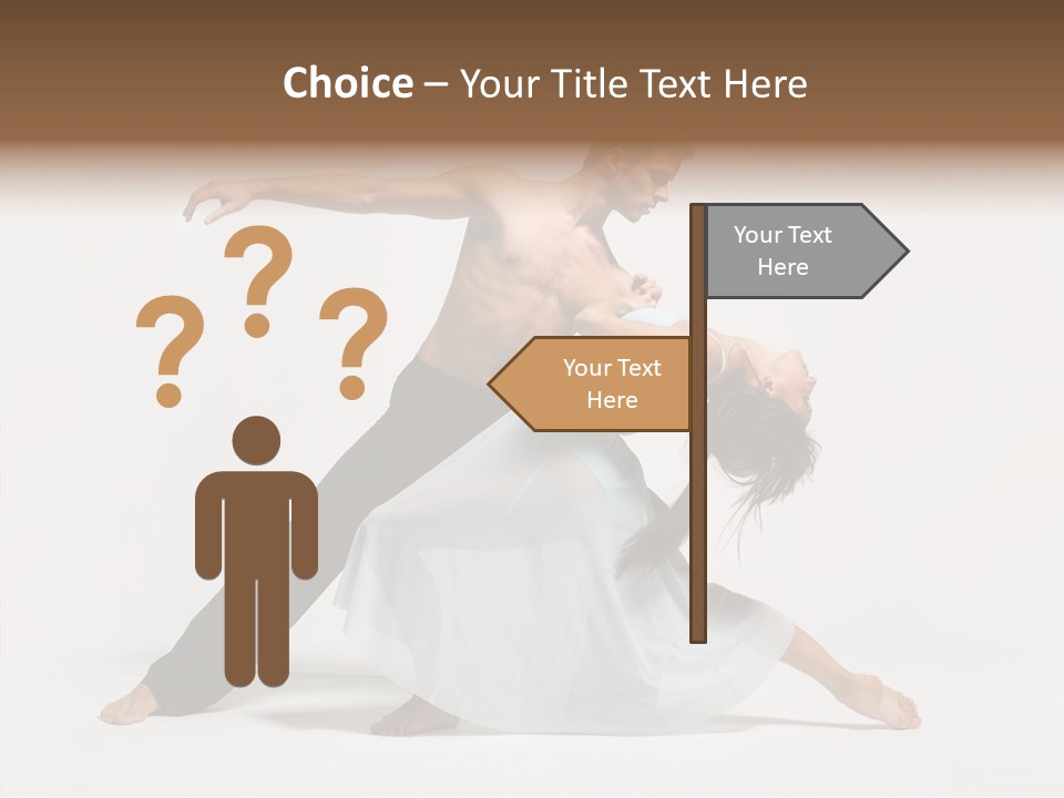 Teenager Posing Style PowerPoint Template