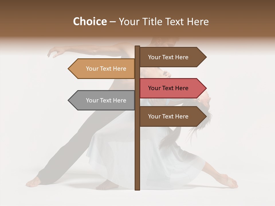 Teenager Posing Style PowerPoint Template