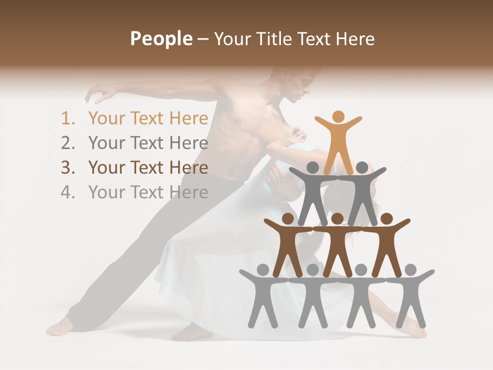 Teenager Posing Style PowerPoint Template