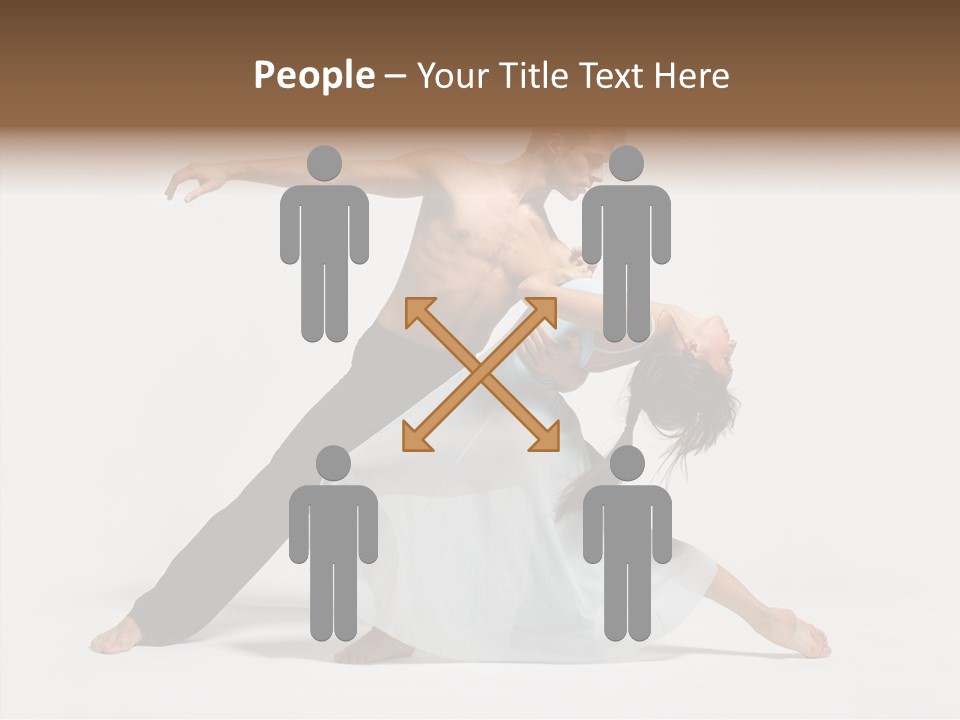 Teenager Posing Style PowerPoint Template