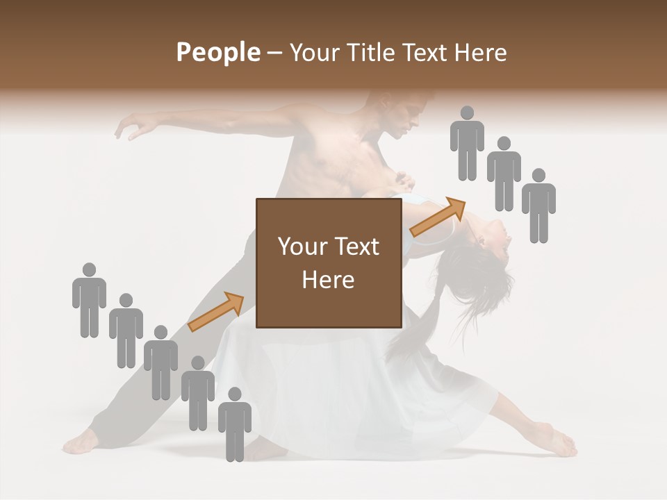 Teenager Posing Style PowerPoint Template
