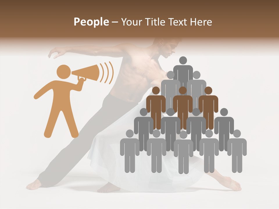 Teenager Posing Style PowerPoint Template