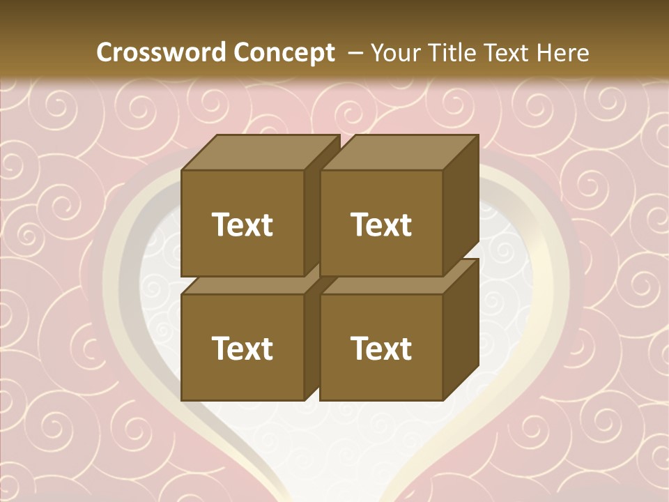 Symbol Romantic Background PowerPoint Template