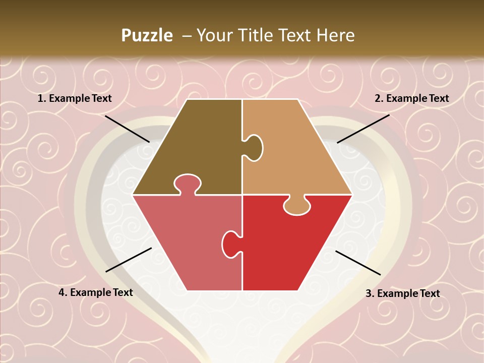 Symbol Romantic Background PowerPoint Template