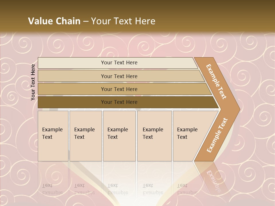 Symbol Romantic Background PowerPoint Template