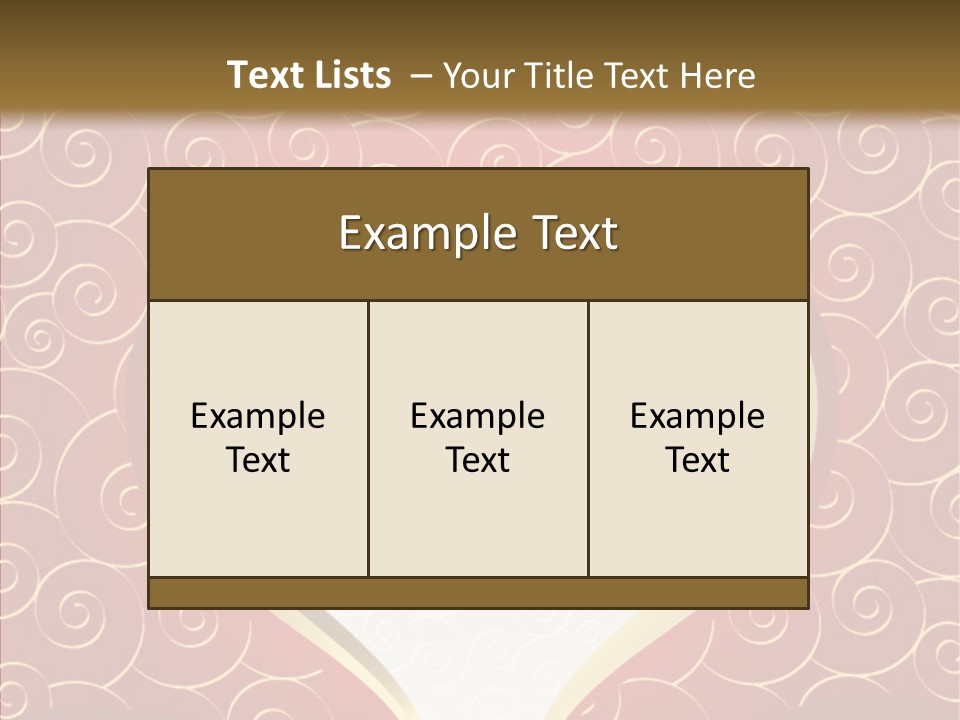 Symbol Romantic Background PowerPoint Template