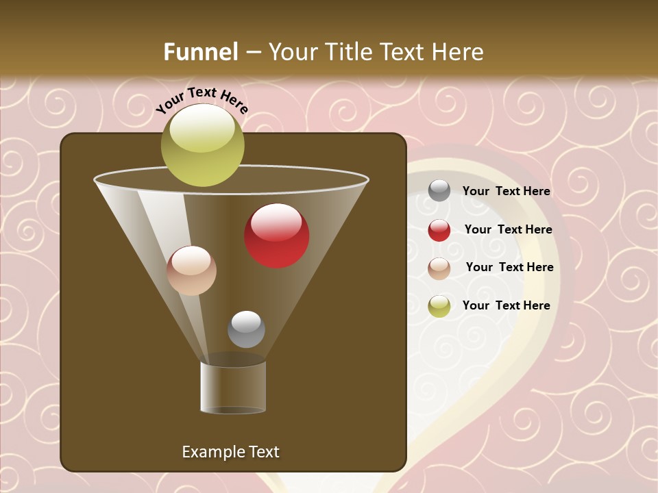 Symbol Romantic Background PowerPoint Template