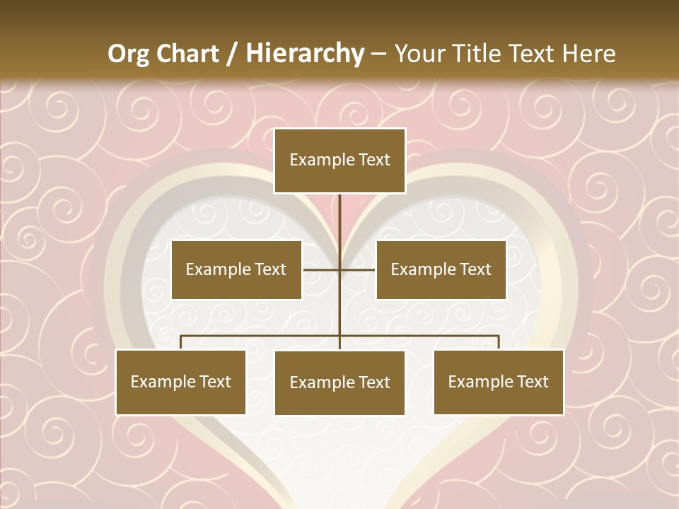 Symbol Romantic Background PowerPoint Template