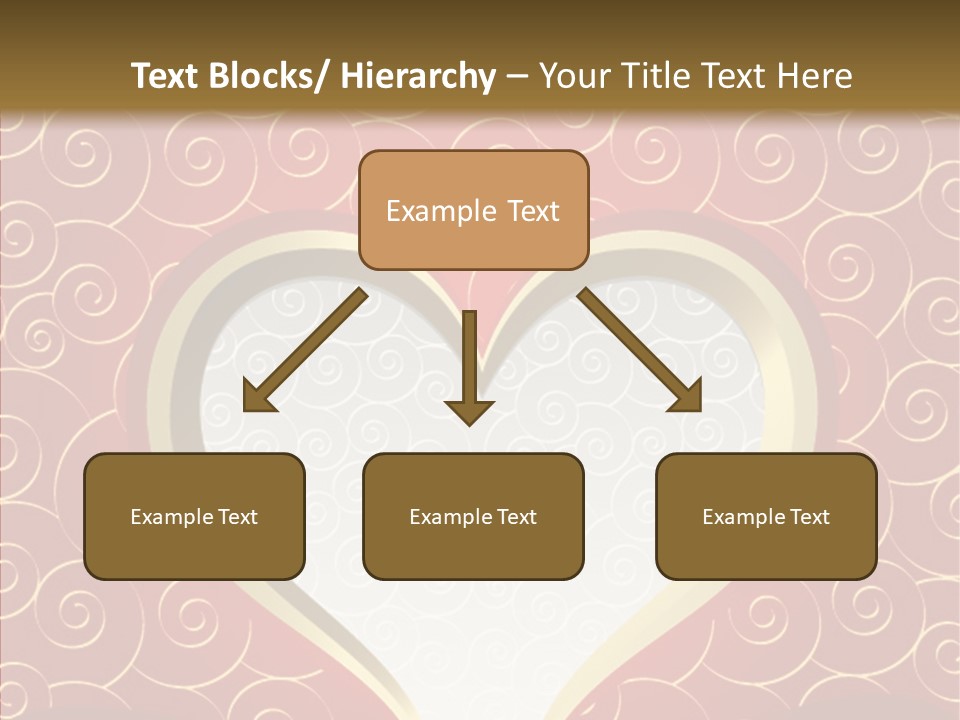 Symbol Romantic Background PowerPoint Template