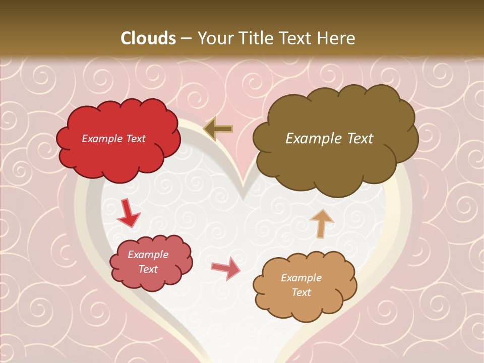 Symbol Romantic Background PowerPoint Template