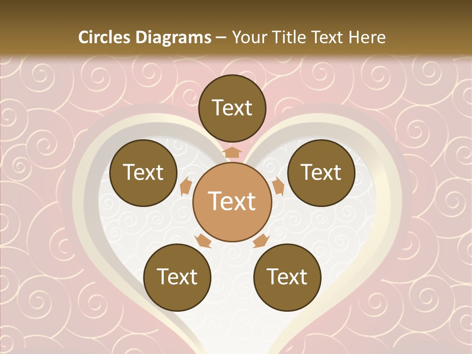 Symbol Romantic Background PowerPoint Template