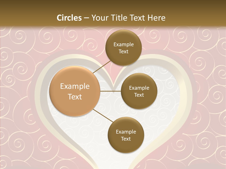 Symbol Romantic Background PowerPoint Template