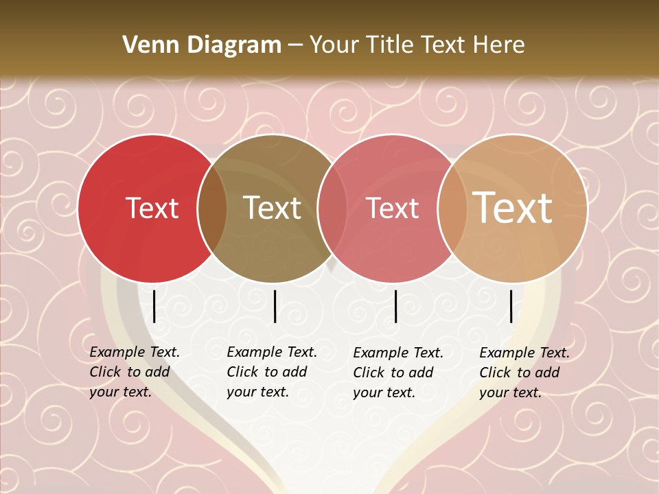 Symbol Romantic Background PowerPoint Template