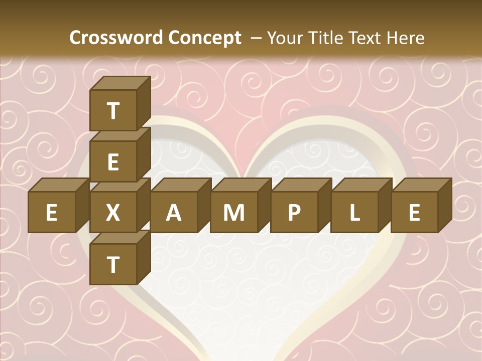 Symbol Romantic Background PowerPoint Template