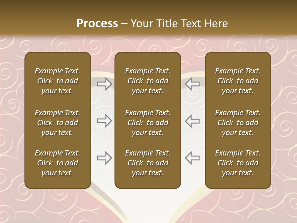 Symbol Romantic Background PowerPoint Template