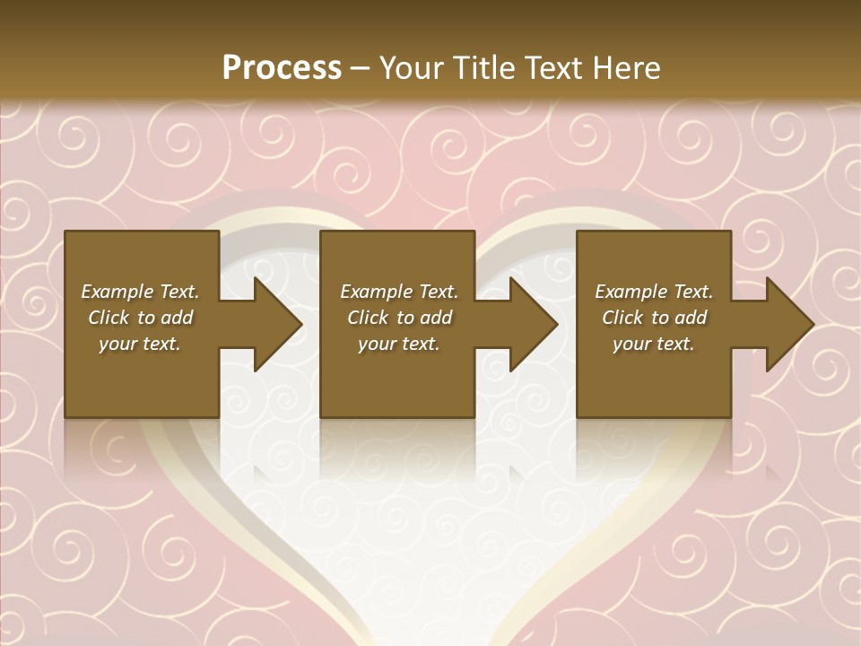 Symbol Romantic Background PowerPoint Template