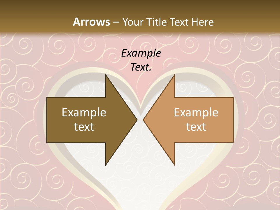 Symbol Romantic Background PowerPoint Template