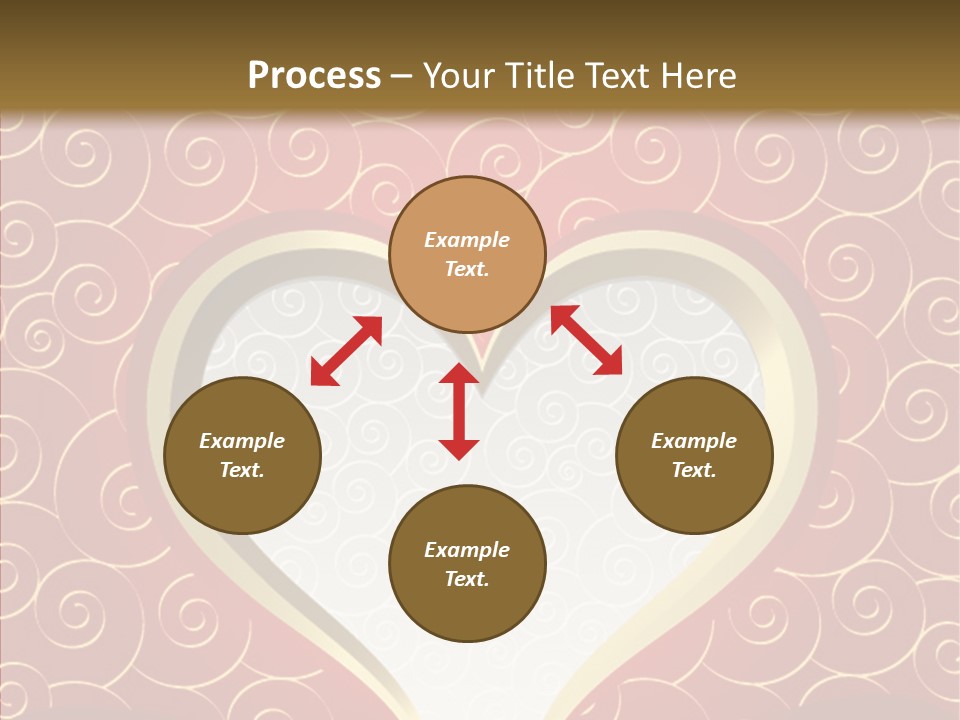Symbol Romantic Background PowerPoint Template