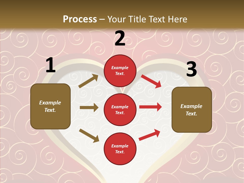 Symbol Romantic Background PowerPoint Template