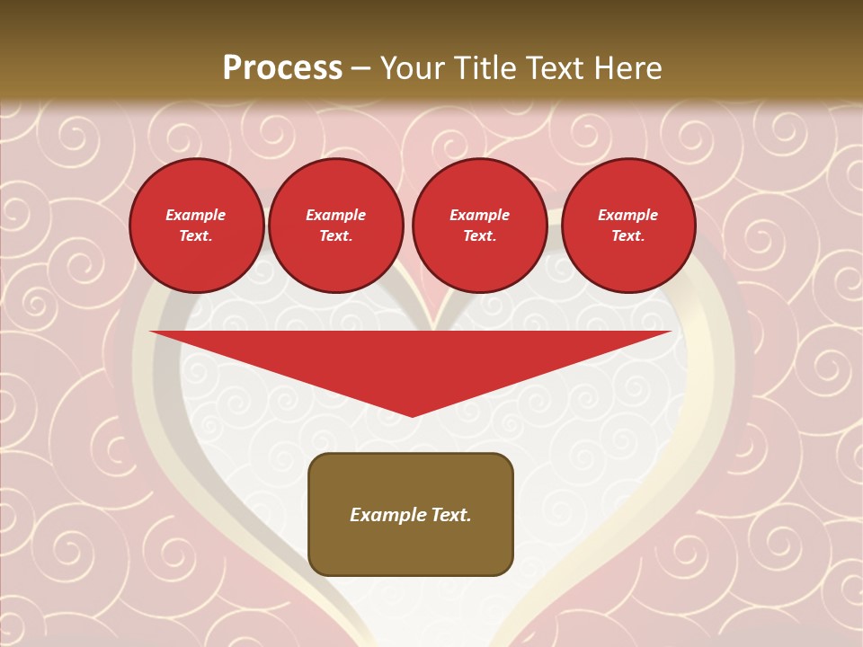 Symbol Romantic Background PowerPoint Template