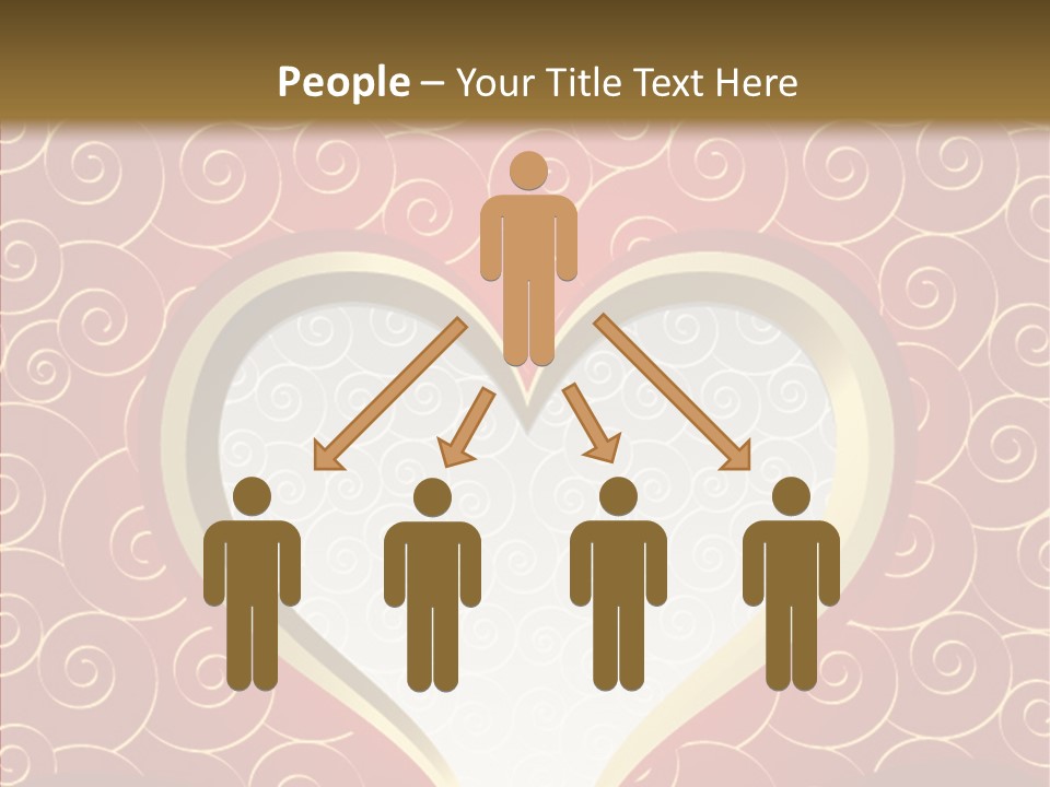 Symbol Romantic Background PowerPoint Template