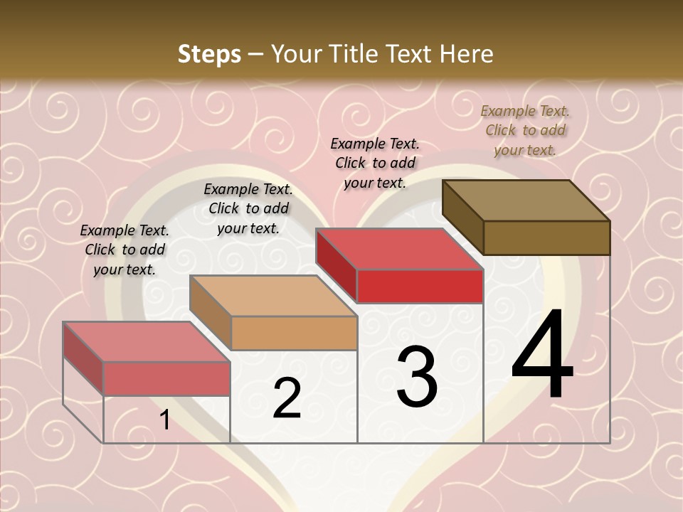 Symbol Romantic Background PowerPoint Template