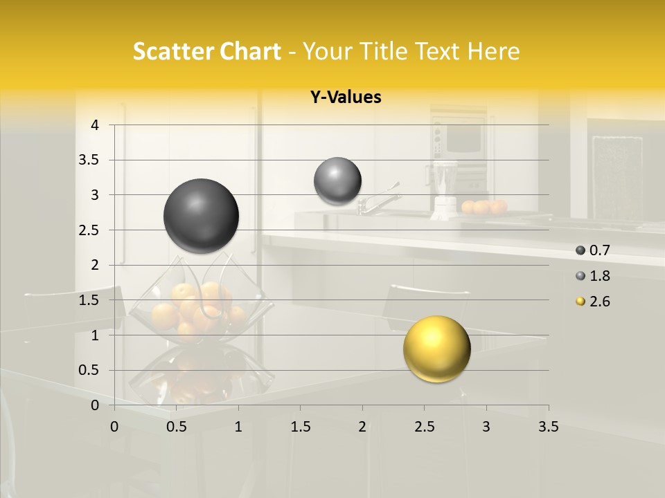 Organized Glass Residence PowerPoint Template