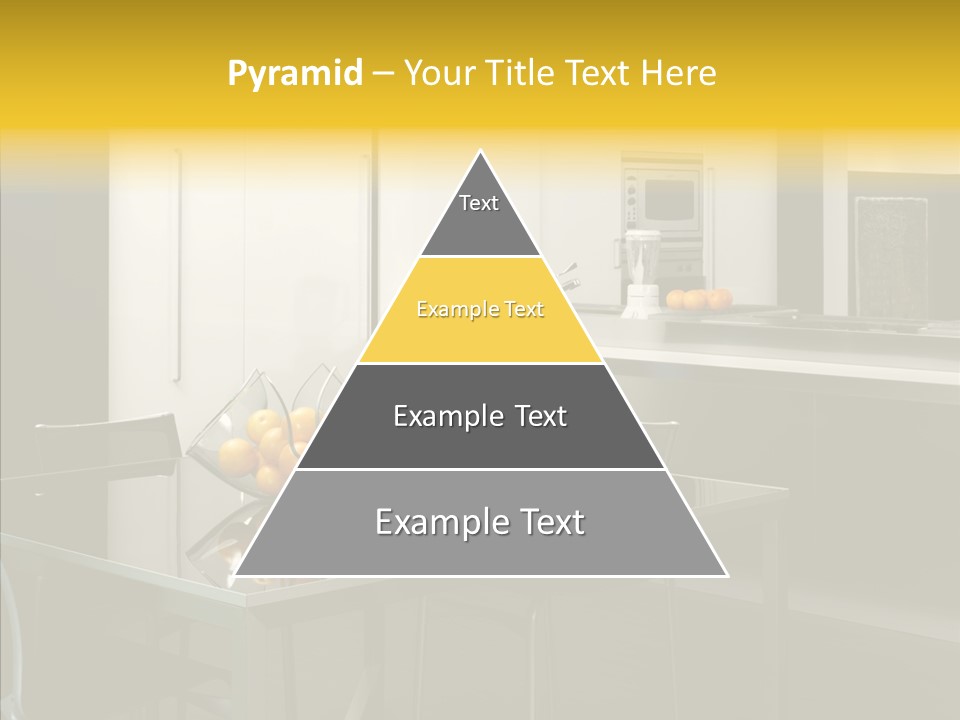 Organized Glass Residence PowerPoint Template