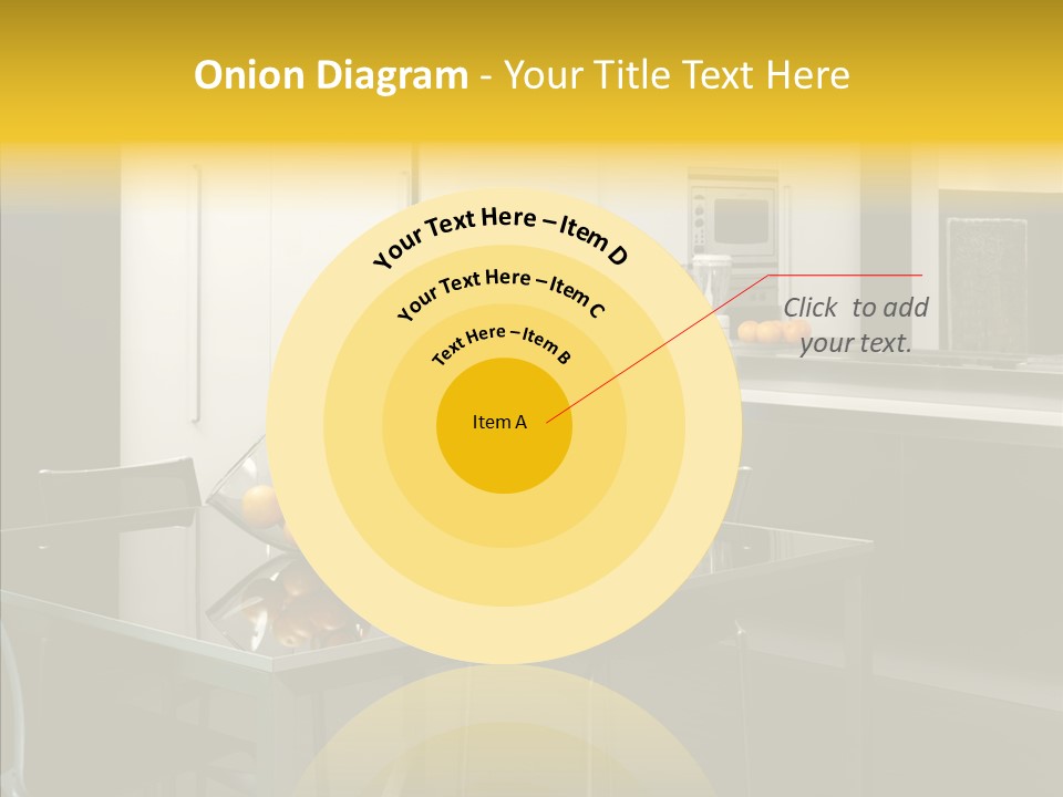 Organized Glass Residence PowerPoint Template