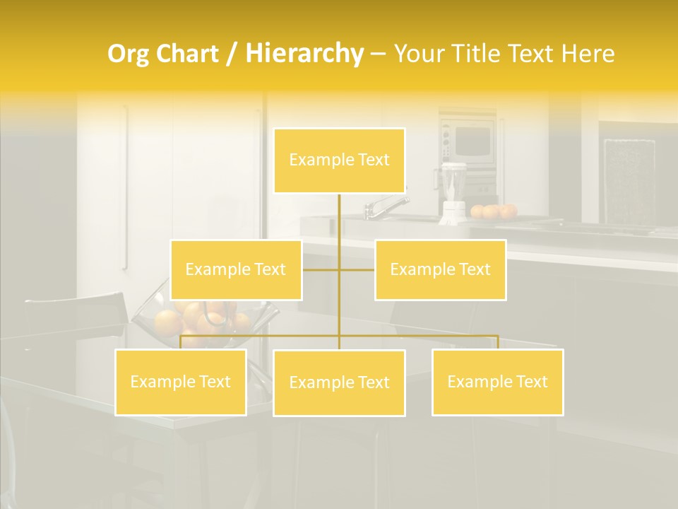Organized Glass Residence PowerPoint Template