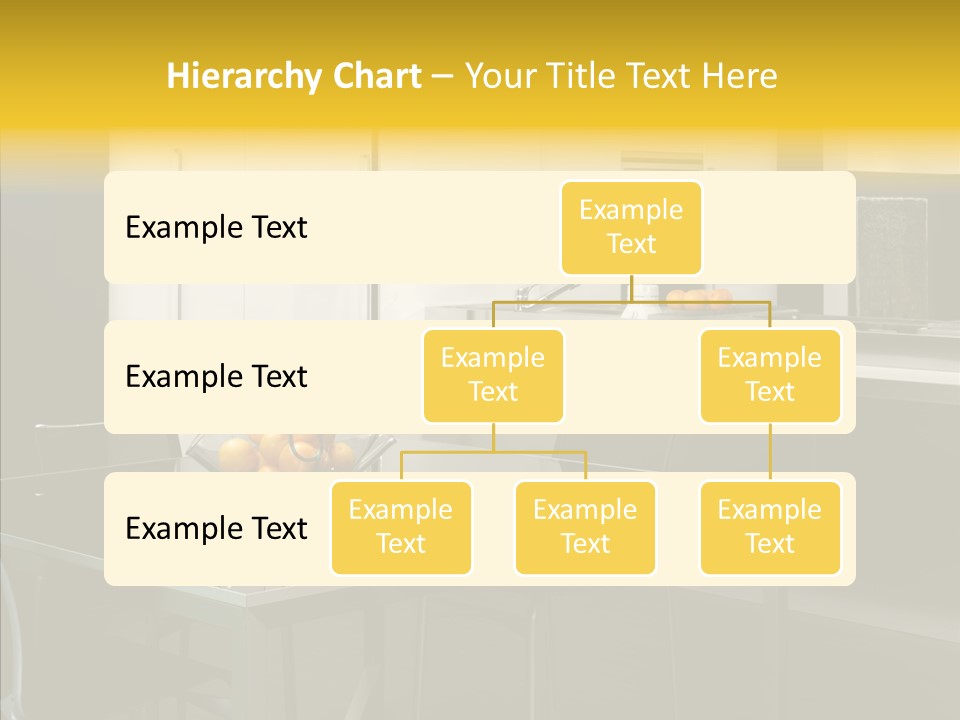 Organized Glass Residence PowerPoint Template