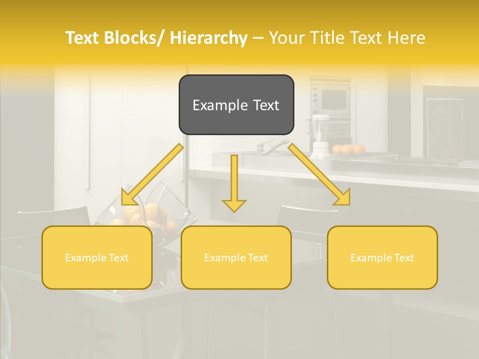 Organized Glass Residence PowerPoint Template