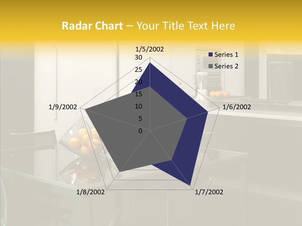 Organized Glass Residence PowerPoint Template