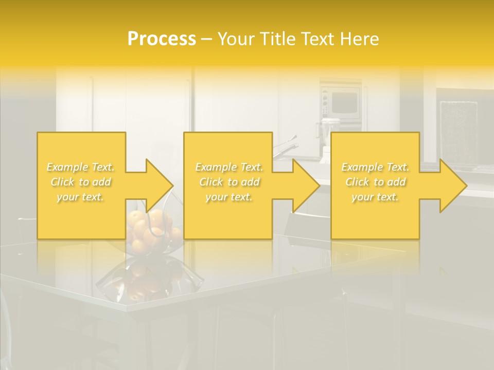 Organized Glass Residence PowerPoint Template